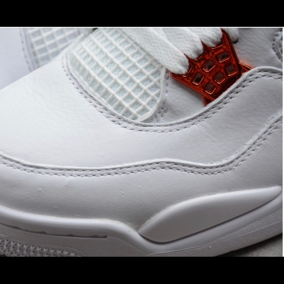 Jordan 4 retro Metallic Orange - Picture 6 of 8